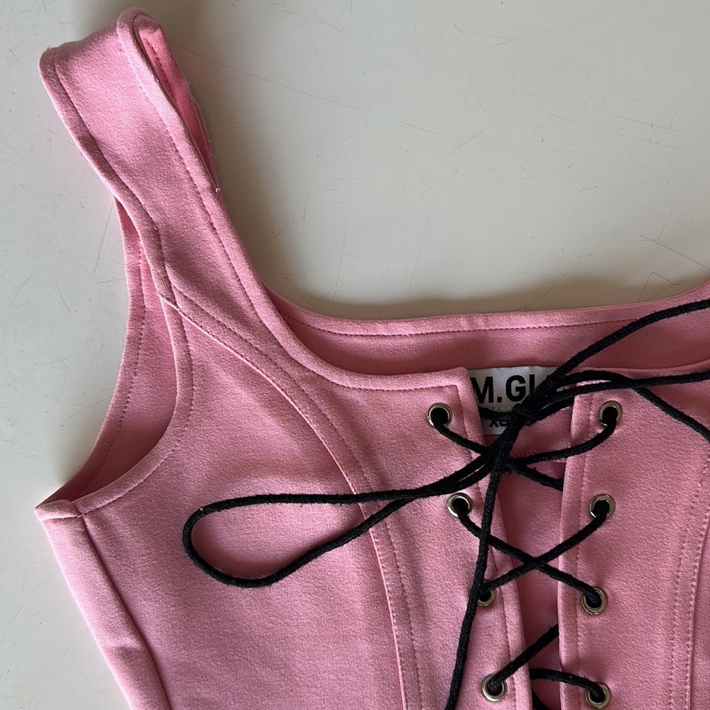 SOLD I.AM.GIA tie front corset 💕💕💕💕 Y2K girl 💅 - Picture 2 of 10